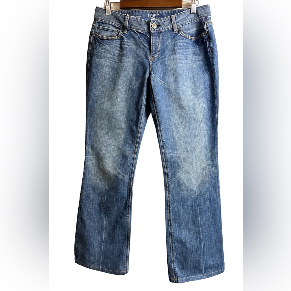Anne Taylor Loft Jeans Boot Cut Curvy Size 10